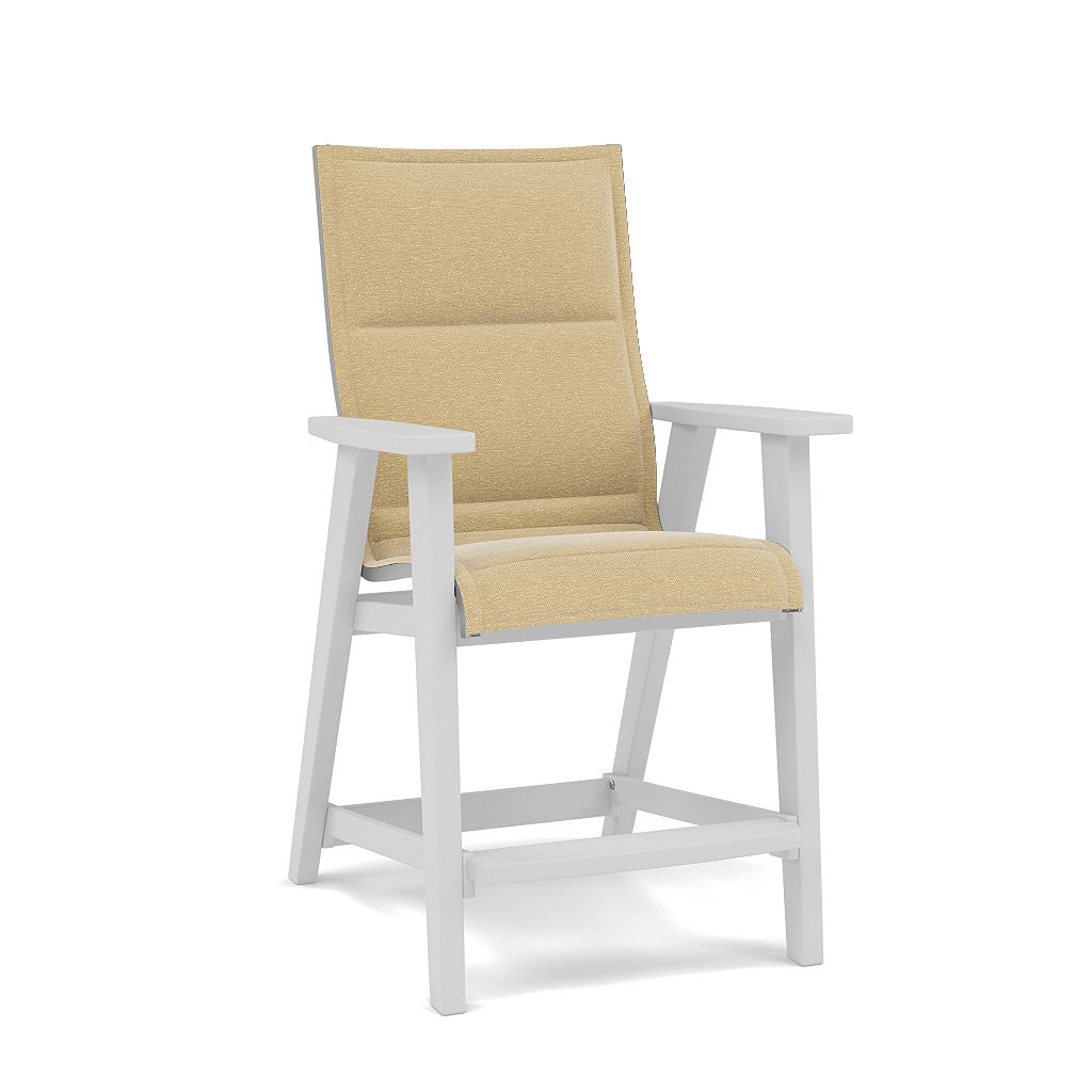 Patriot Low Back Padded Sling Balcony Barstool