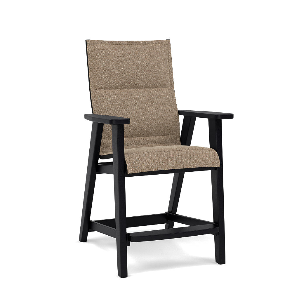 Patriot Low Back Padded Sling Balcony Barstool