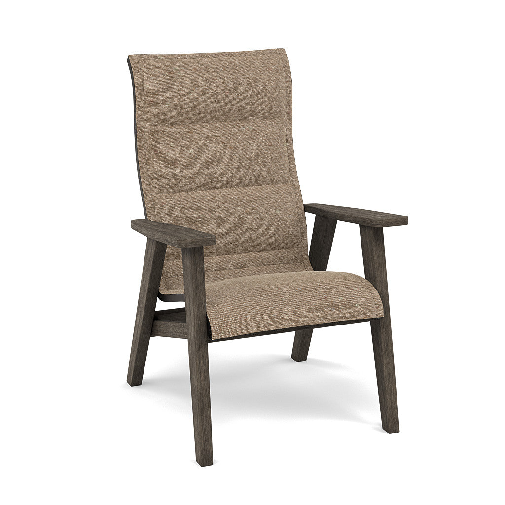 Patriot High Back Padded Sling Dining Chair