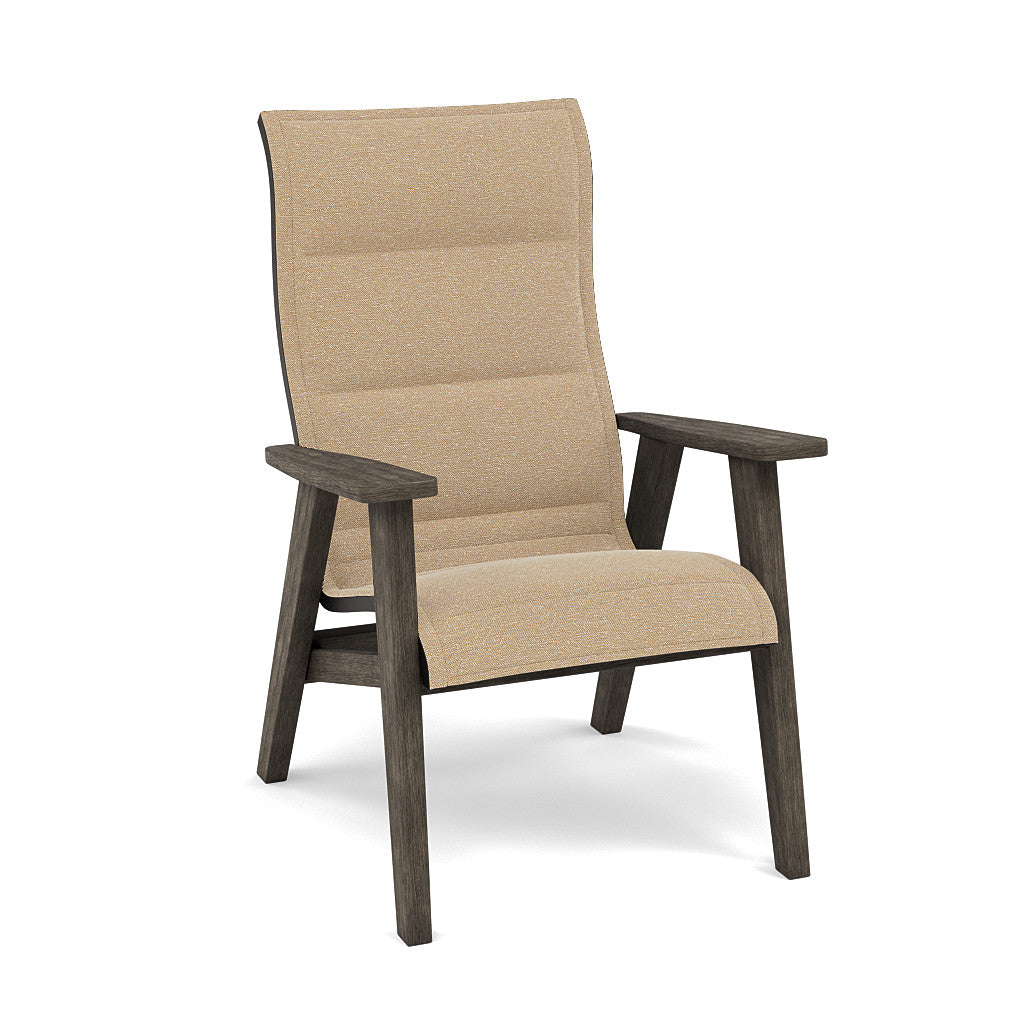 Patriot High Back Padded Sling Dining Chair