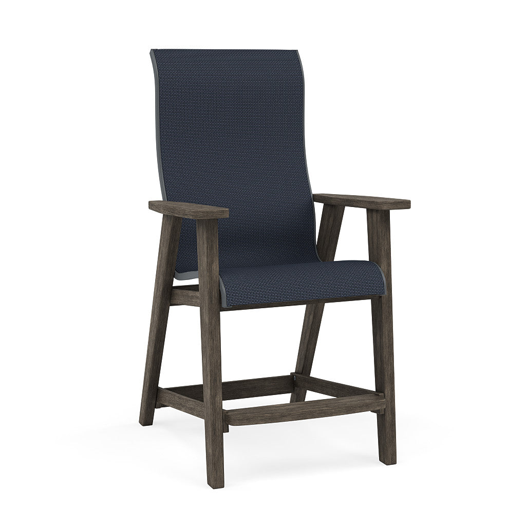 Patriot Mesh Sling Balcony Barstool