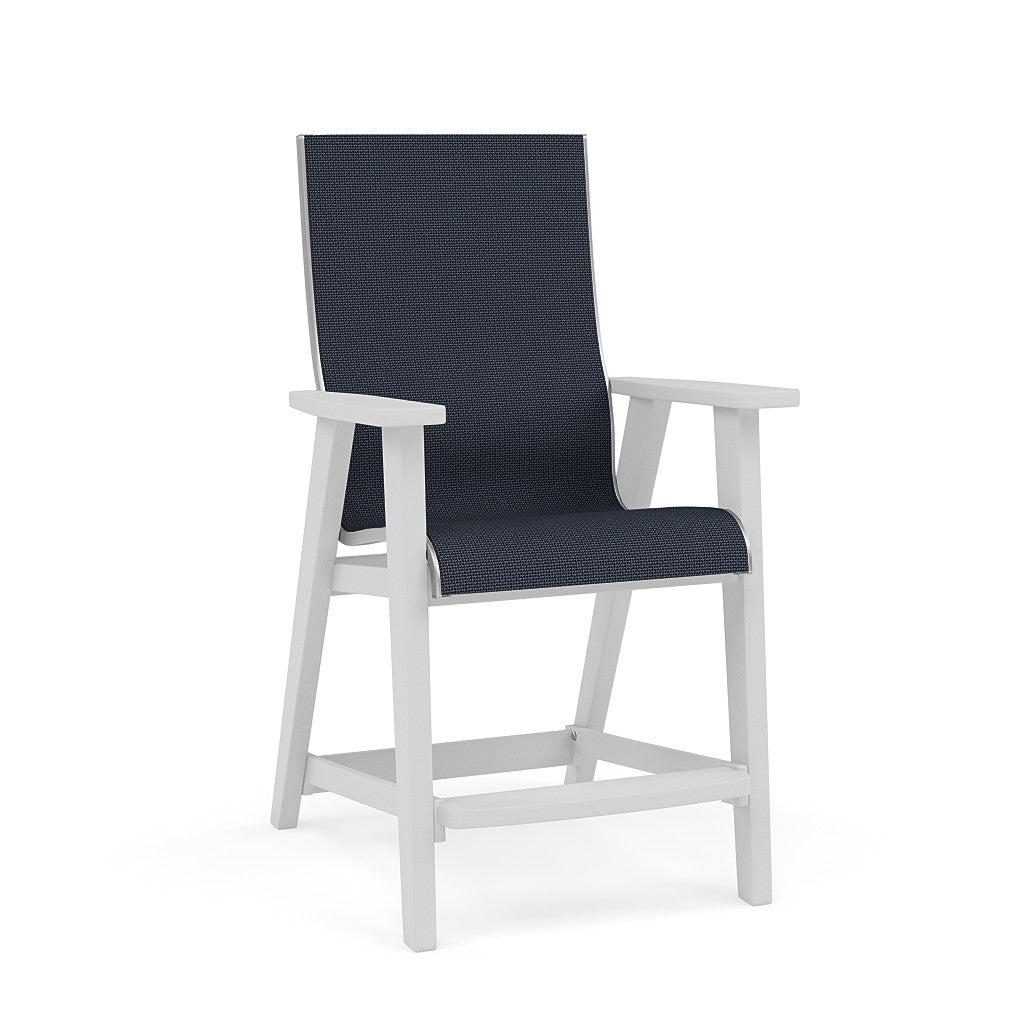 Patriot Mesh Sling Balcony Barstool