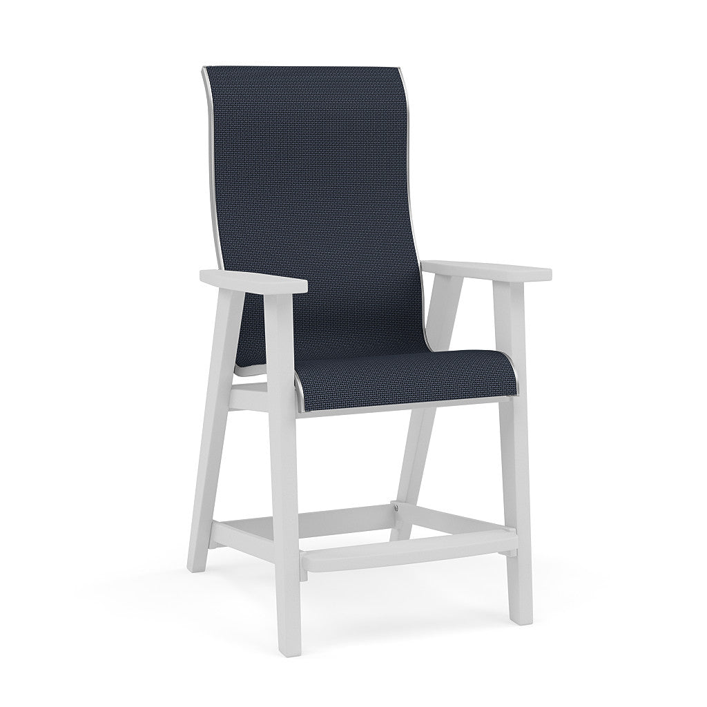 Patriot Mesh Sling Balcony Barstool