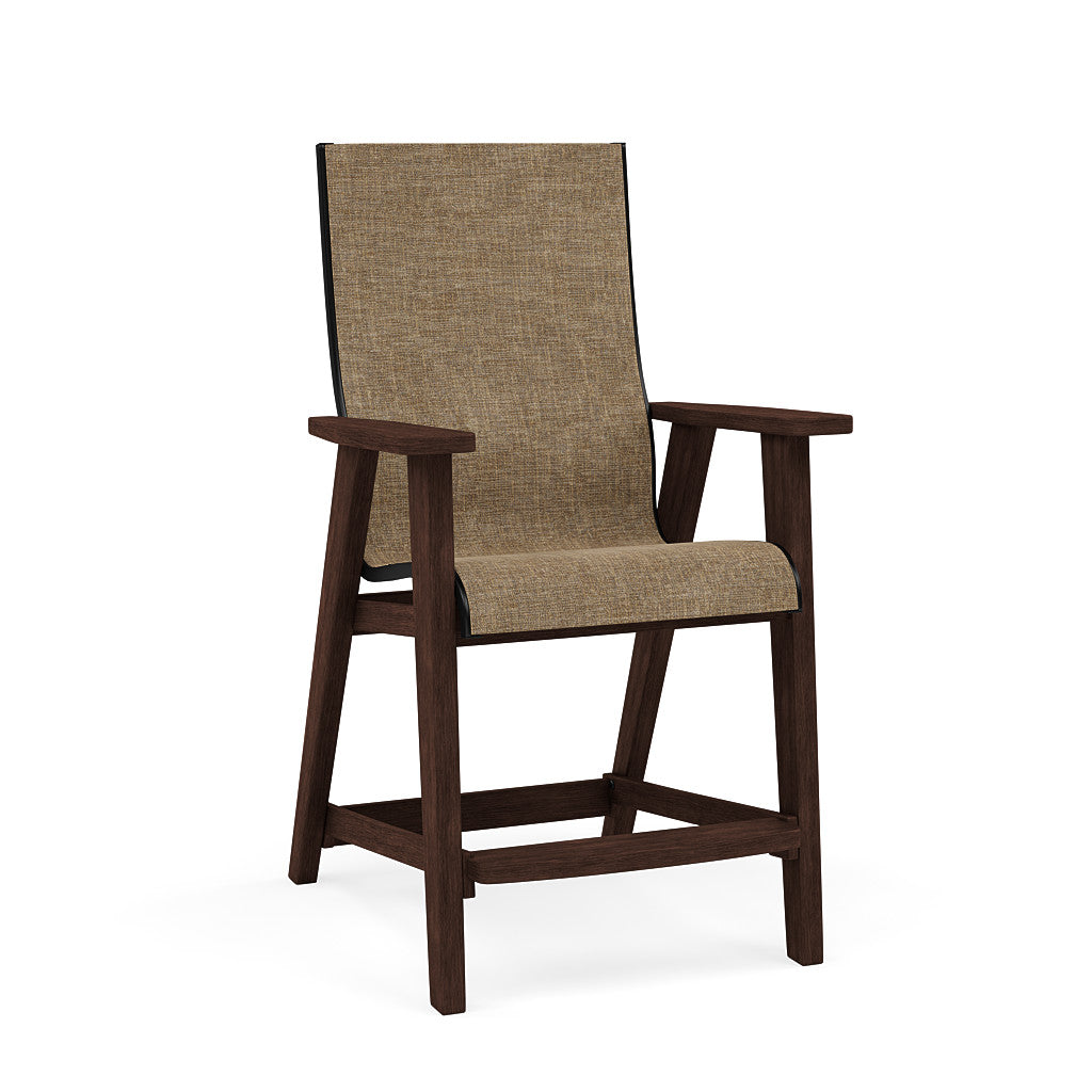 Patriot Mesh Sling Balcony Barstool