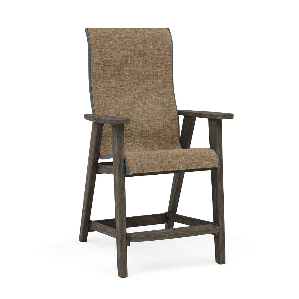 Patriot Mesh Sling Balcony Barstool