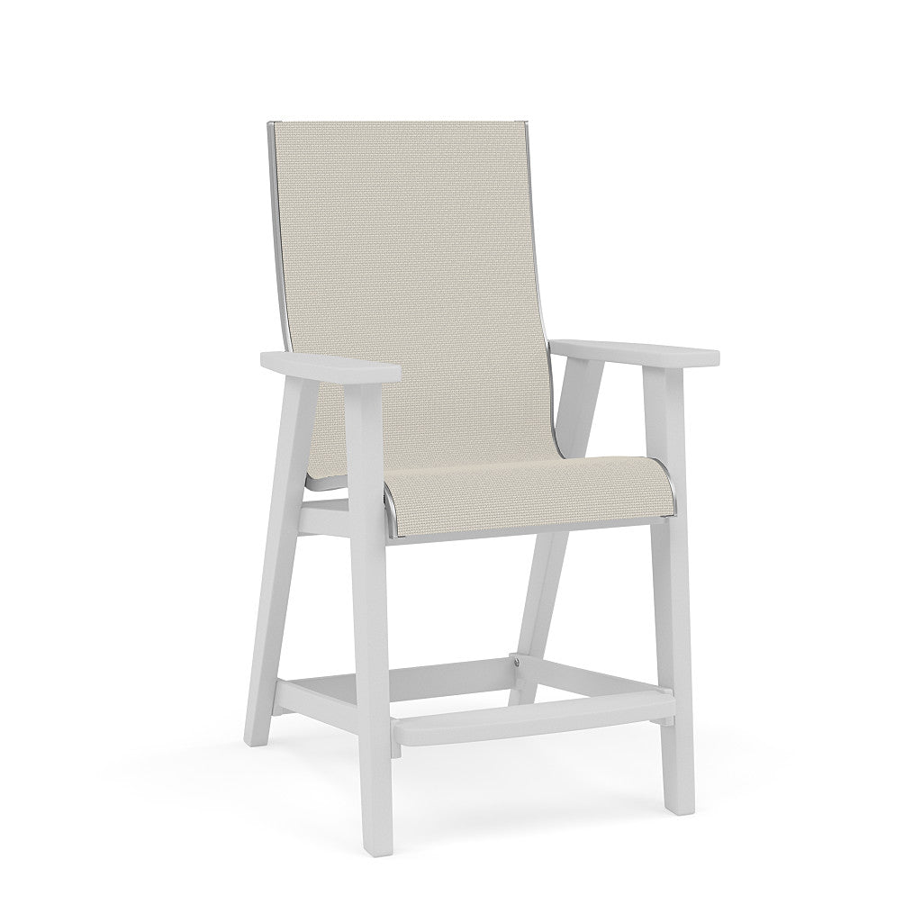 Patriot Mesh Sling Balcony Barstool