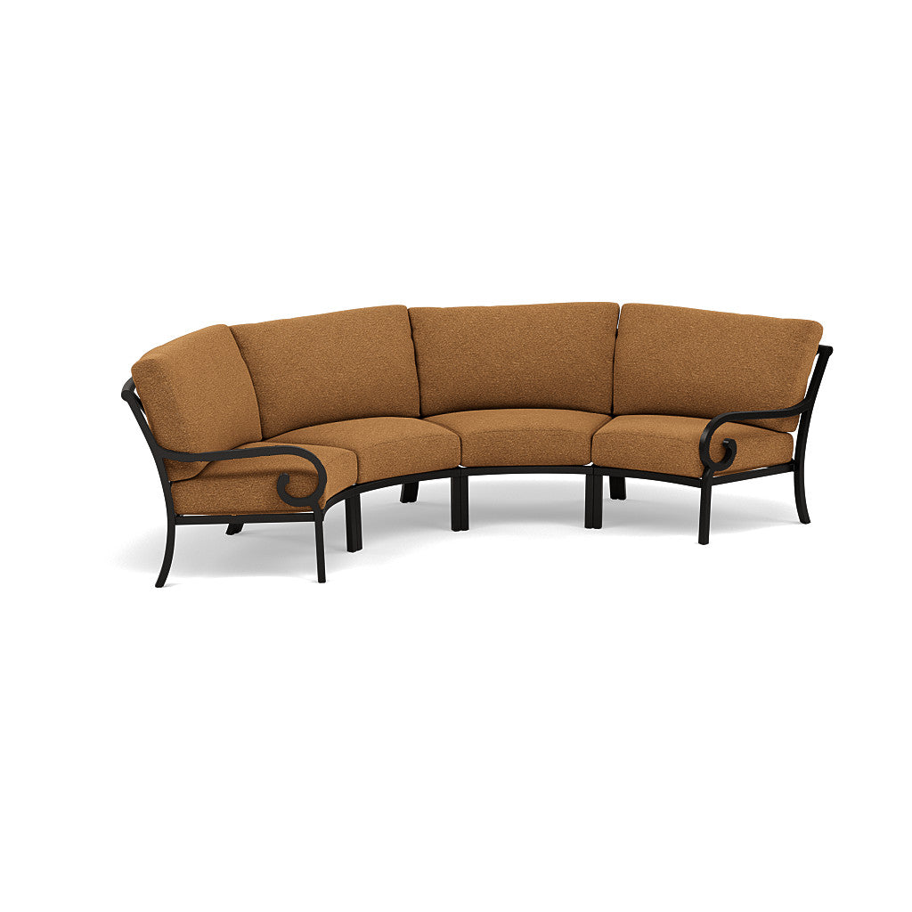 Rancho 4 Piece Curved Sectional