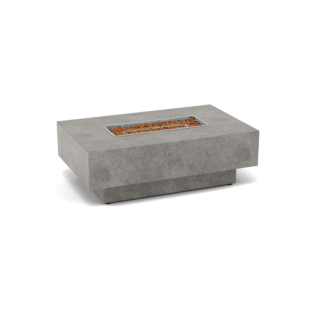 Rectangular Bodega Fire Pit Tables - Multiple Colors and Sizes