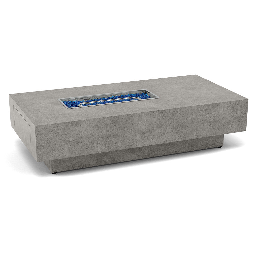 Rectangular Bodega Fire Pit Tables - Multiple Colors and Sizes