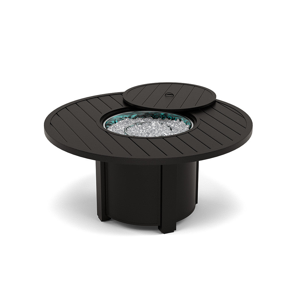 54" Round Chat Fire Pit Table - Multiple Colors and Top Patterns