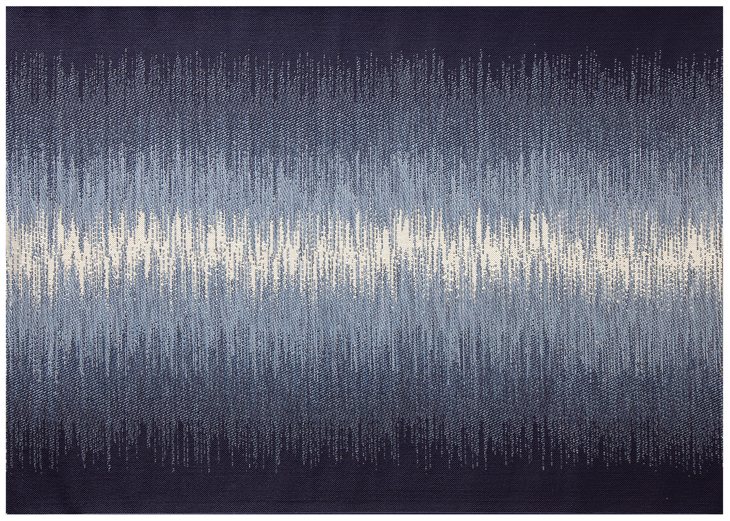 Reflections - Ocean Blue Outdoor Rug (2 sizes)