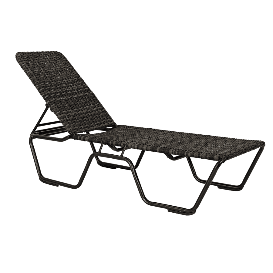 White stackable chaise discount lounge