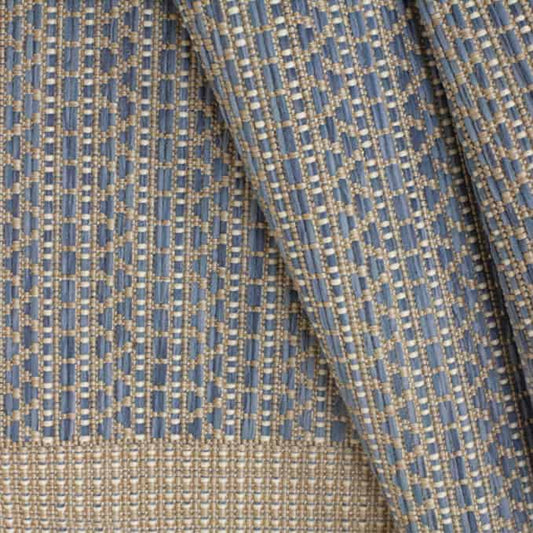 Closeup of North Shore - Sky Blue Rug | Shop Patio Accessories & Rugs | Paddy O' Furniture