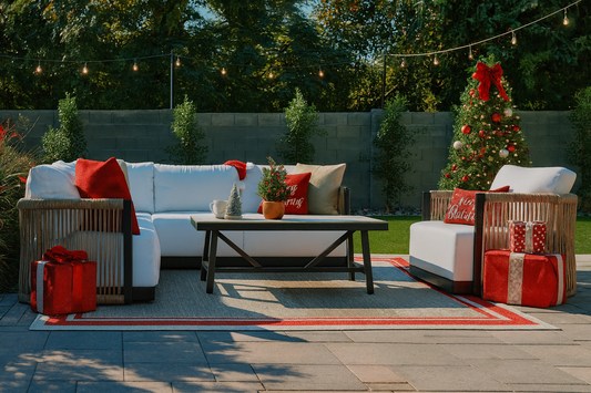 Holiday Patio Decorating