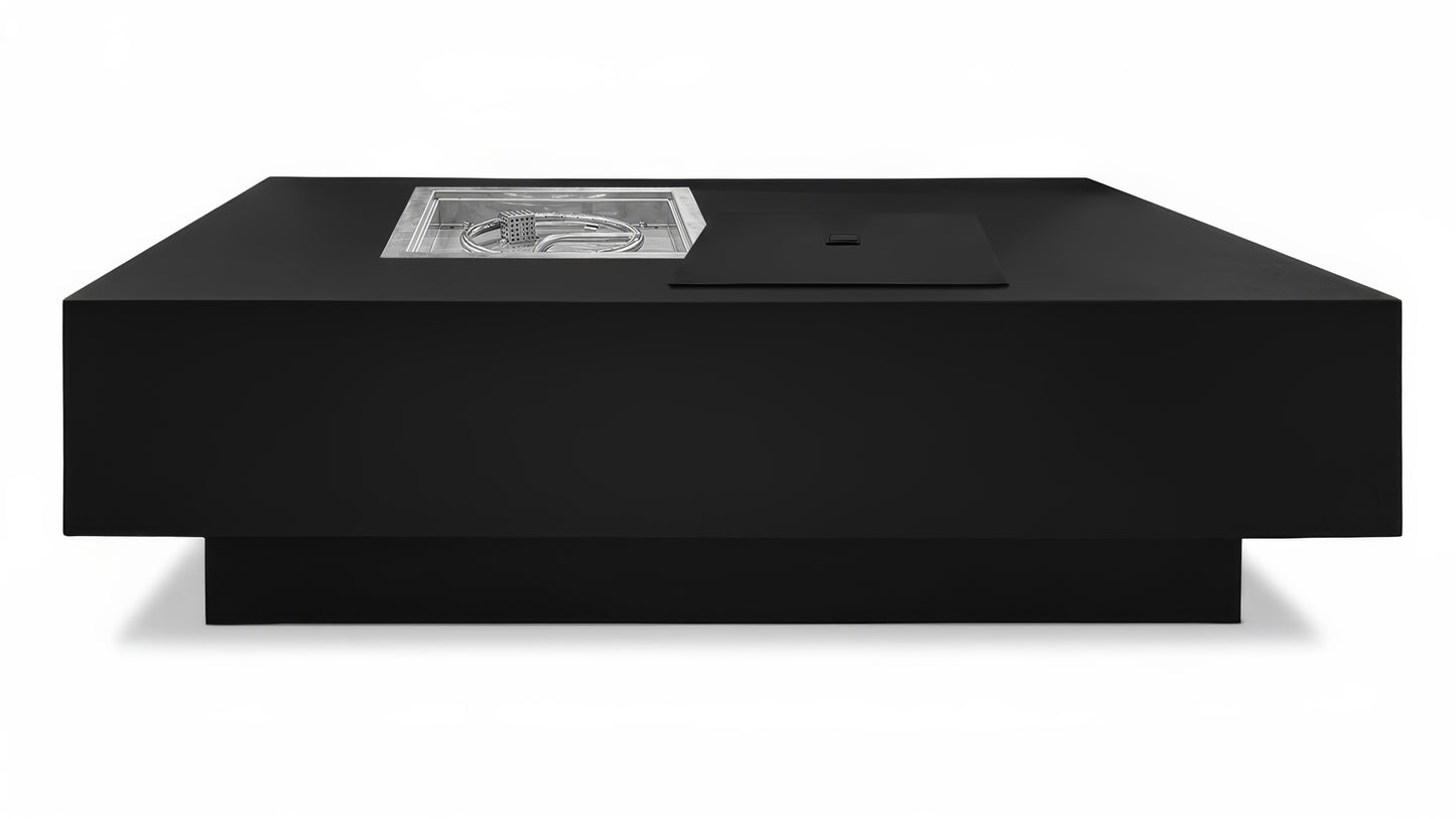 Naples 60" X 30"  Rectangular Fire Pit Table