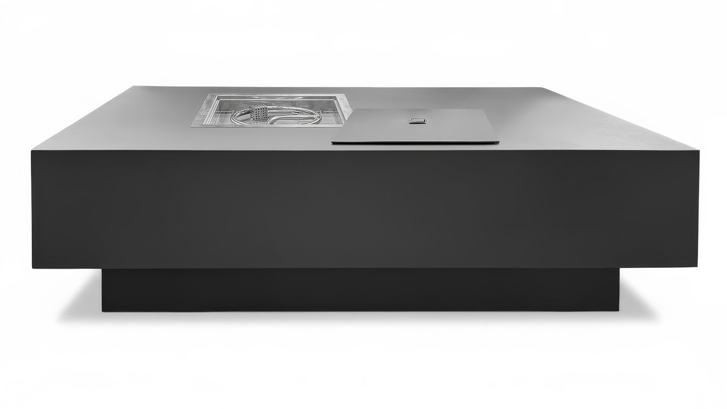 Naples 60" X 30"  Rectangular Fire Pit Table