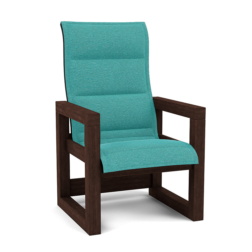 Frame Padded Sling Dining Chair