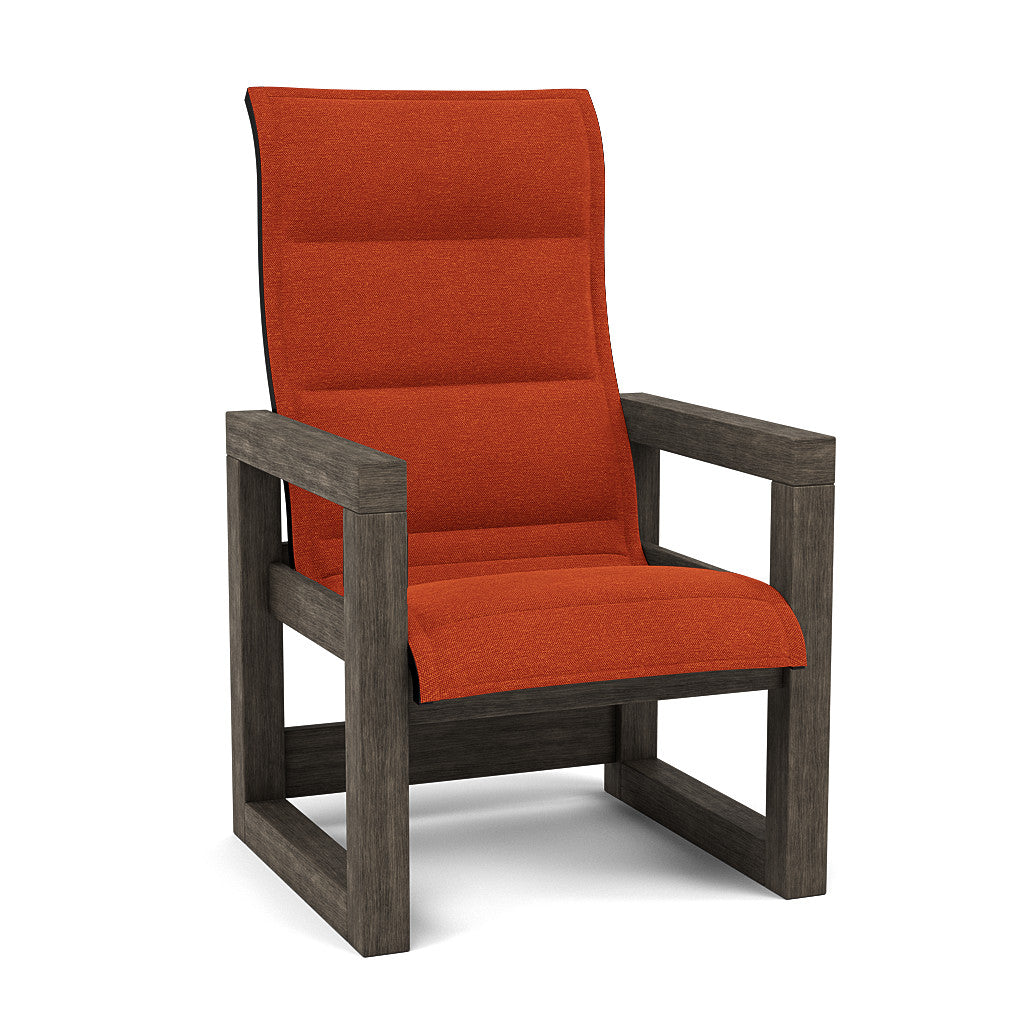 Frame Padded Sling Dining Chair