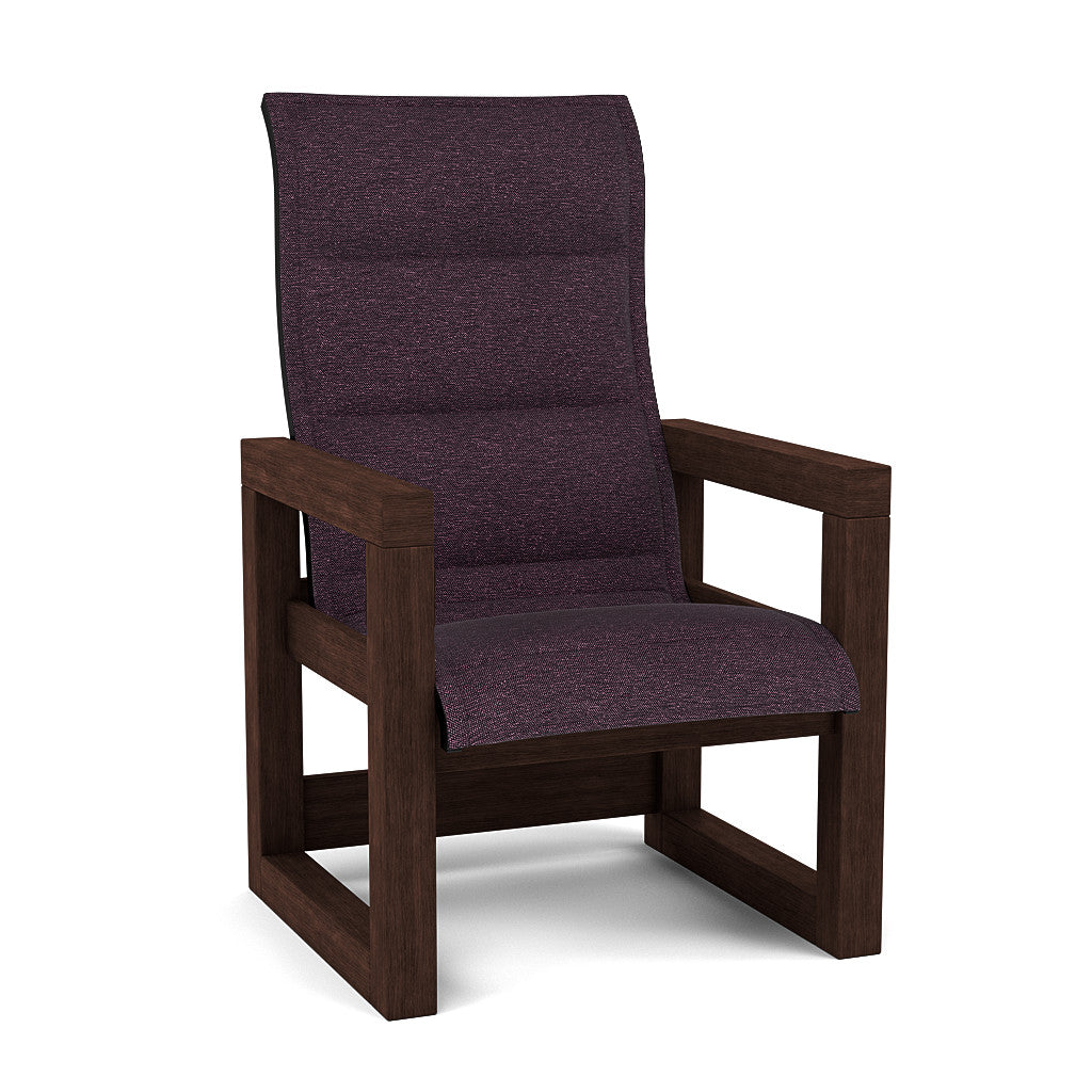 Frame Padded Sling Dining Chair
