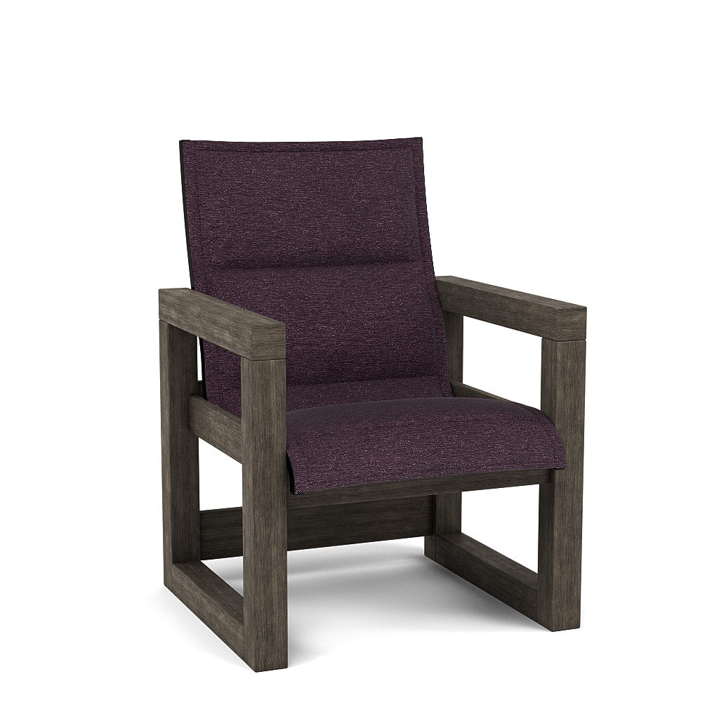 Frame Padded Sling Dining Chair