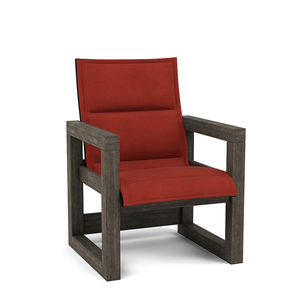 Frame Padded Sling Dining Chair
