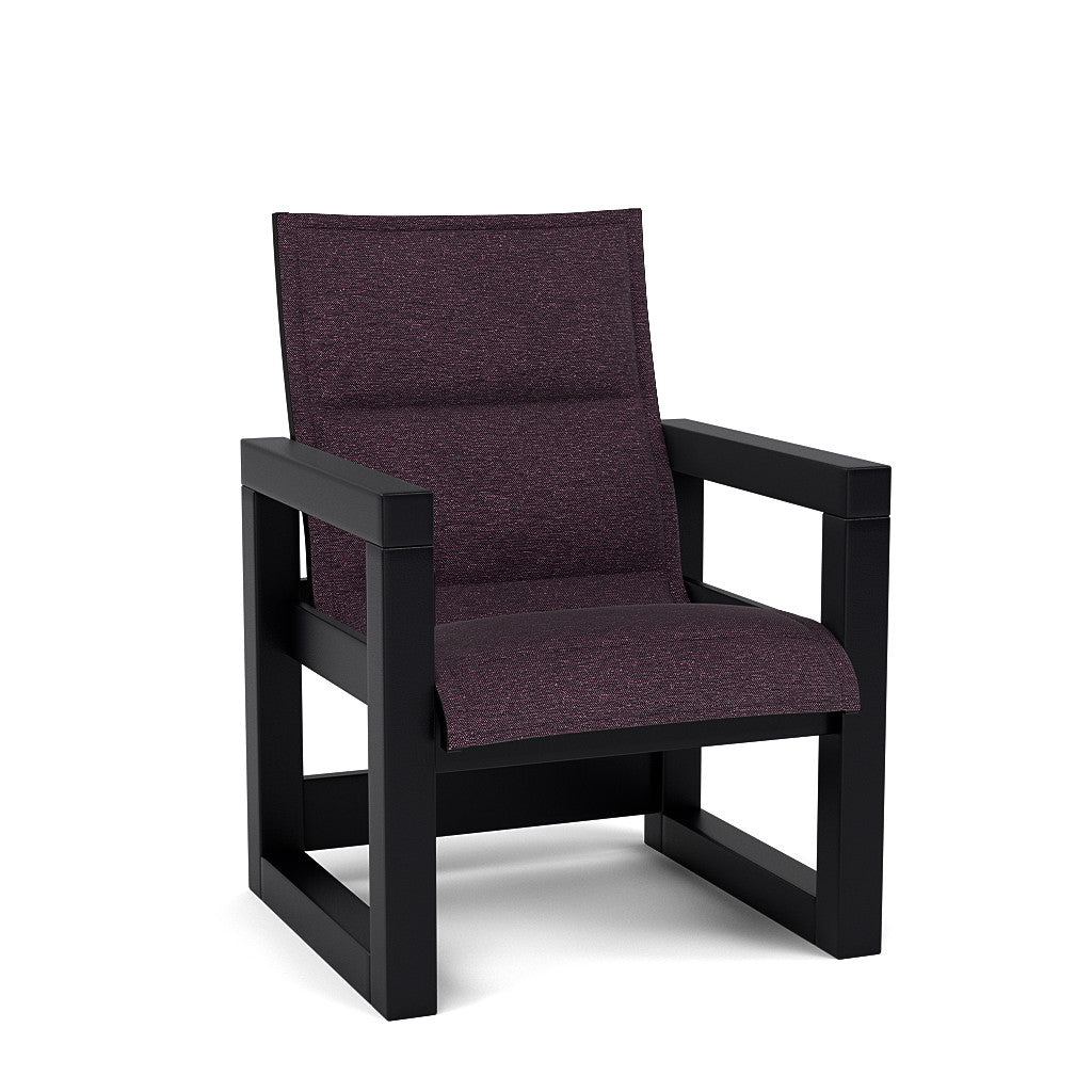 Frame Padded Sling Dining Chair