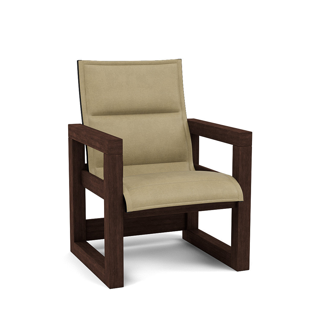 Frame Padded Sling Dining Chair