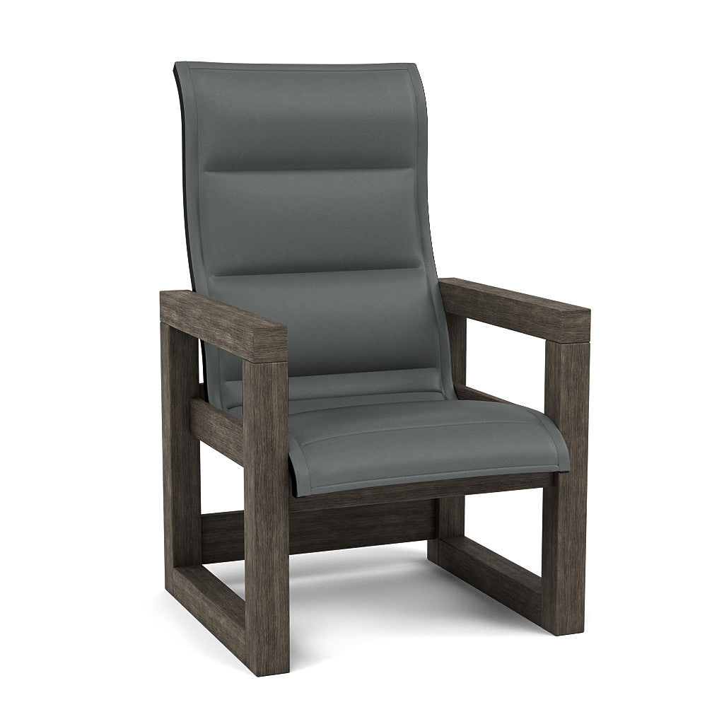 Frame Padded Sling Dining Chair