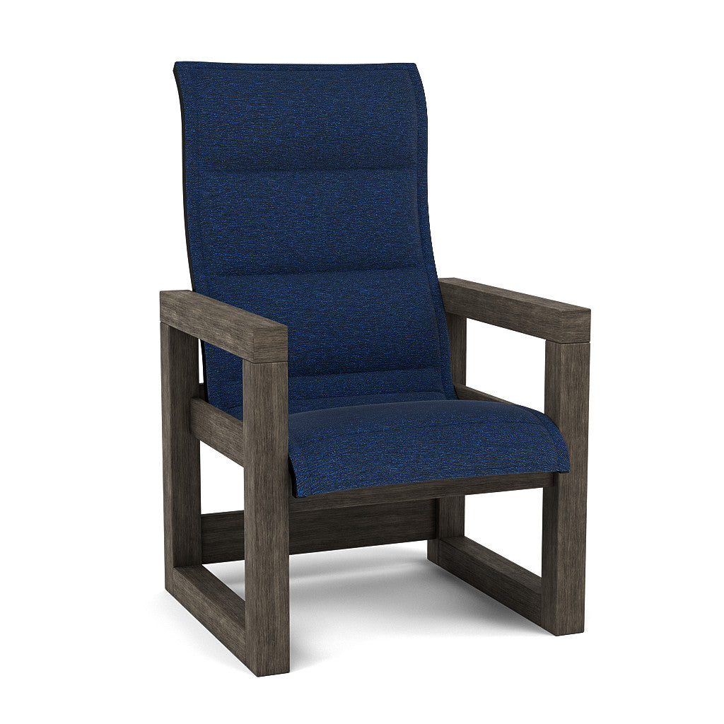 Frame Padded Sling Dining Chair