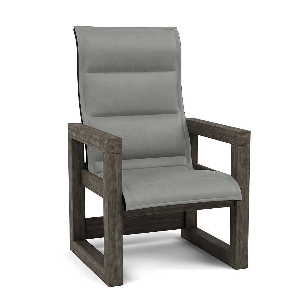 Frame Padded Sling Dining Chair