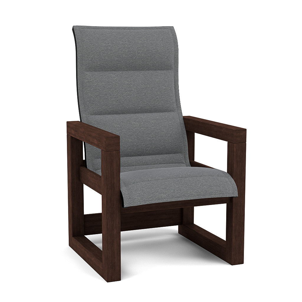 Frame Padded Sling Dining Chair