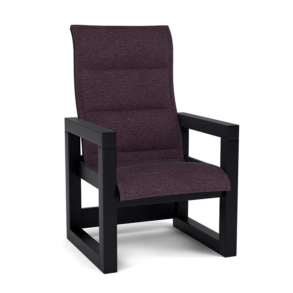 Frame Padded Sling Dining Chair