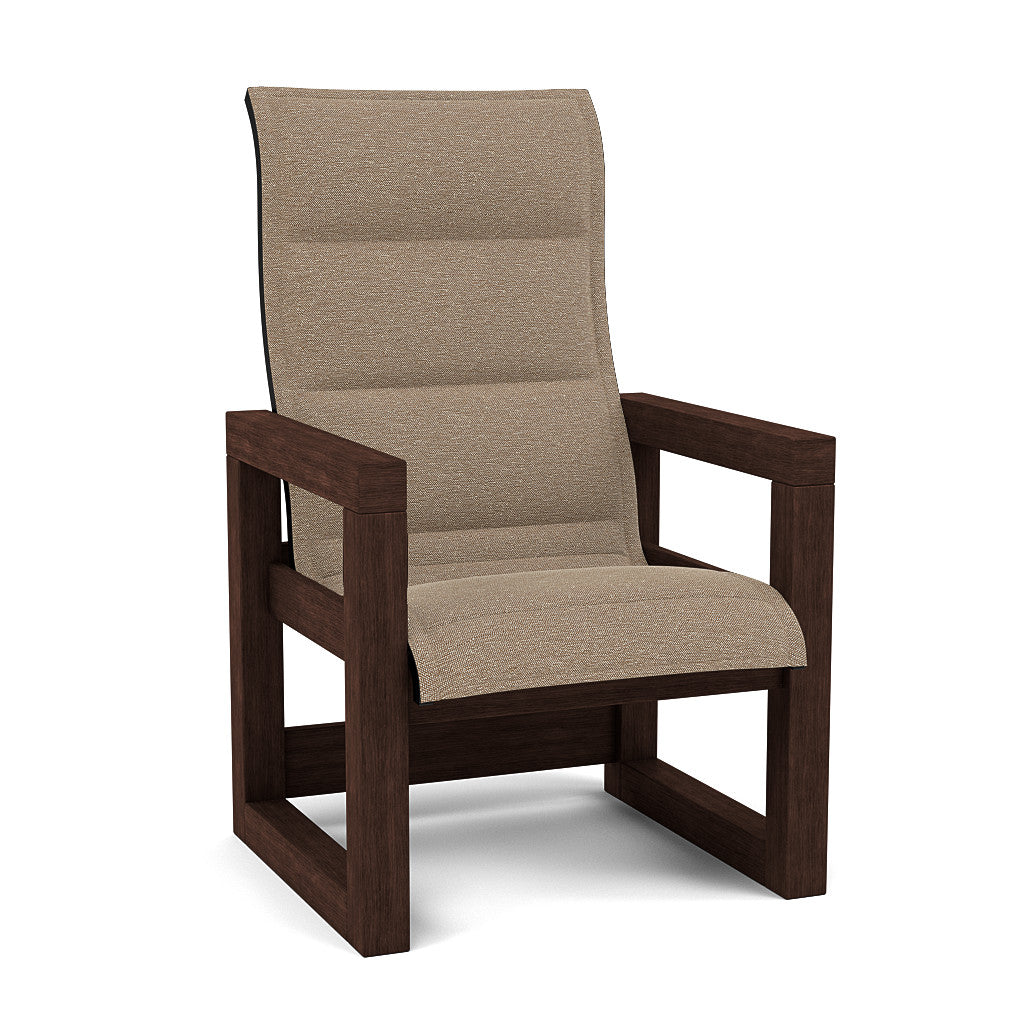 Frame Padded Sling Dining Chair