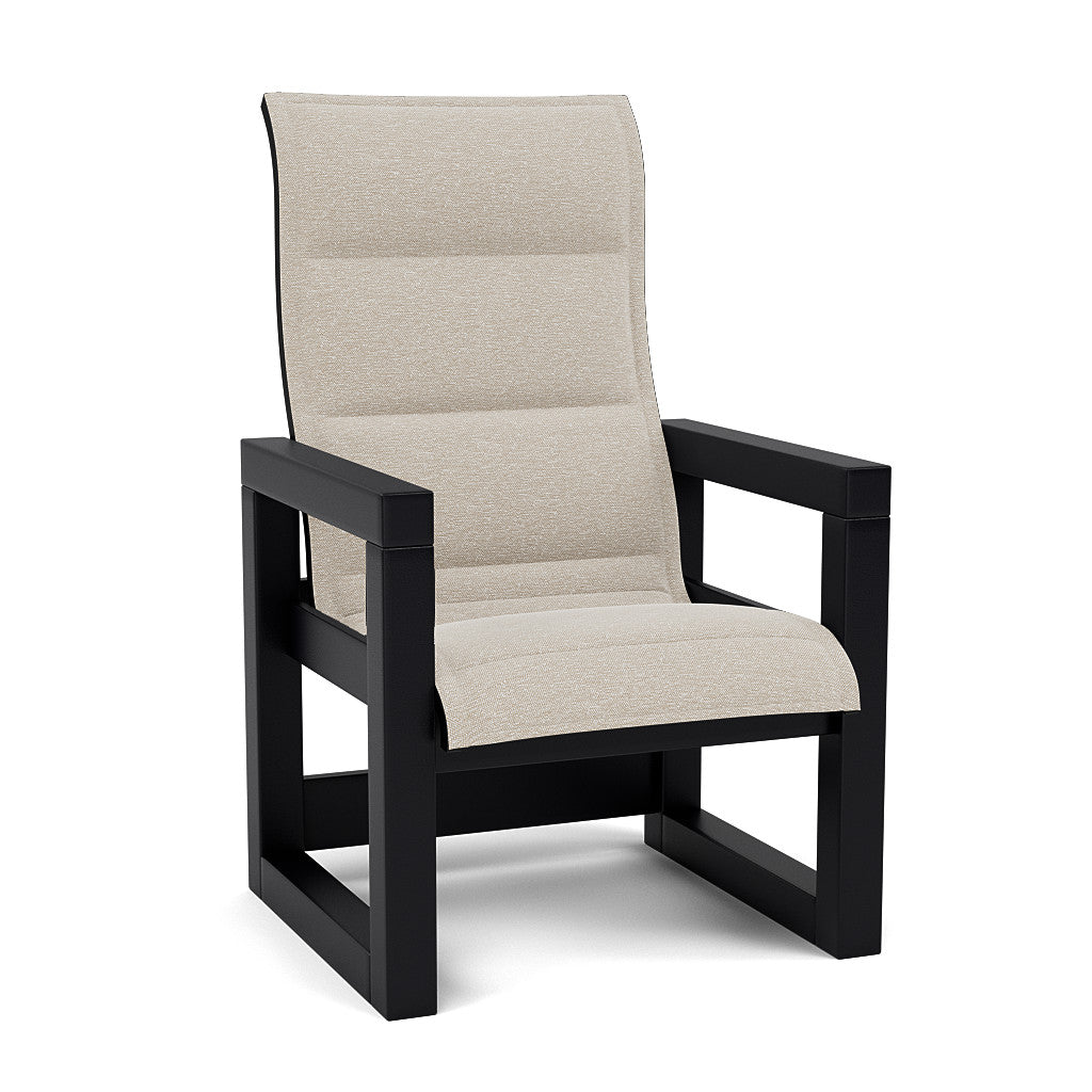 Frame Padded Sling Dining Chair