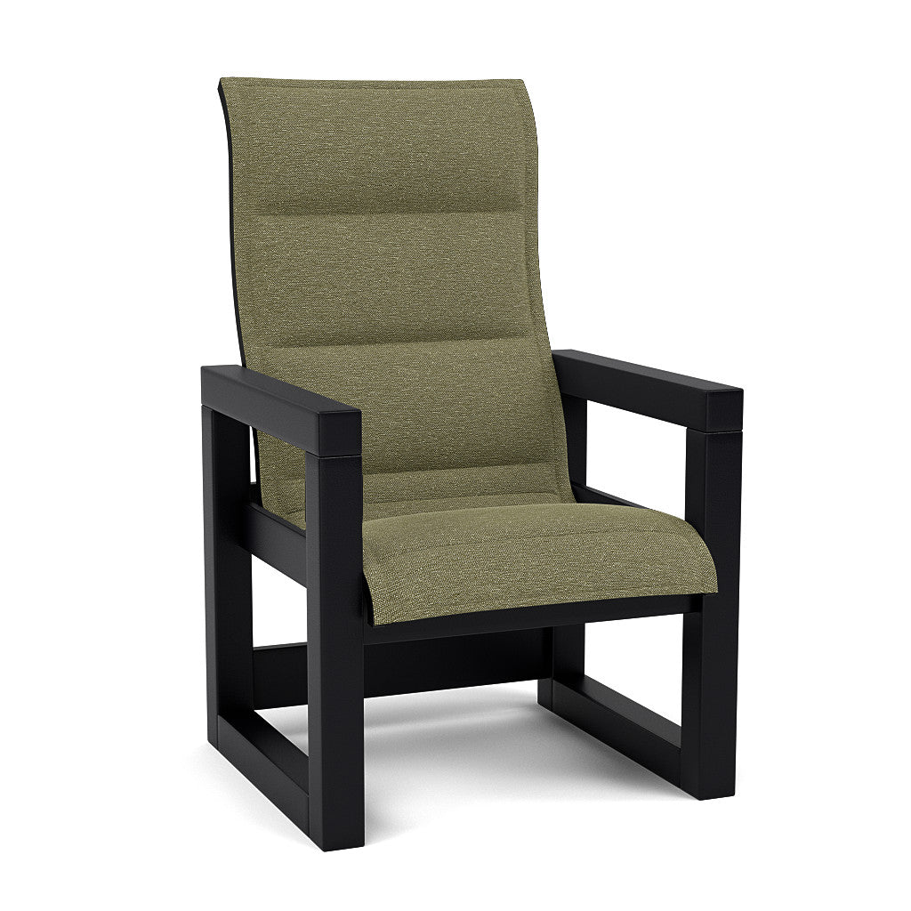 Frame Padded Sling Dining Chair