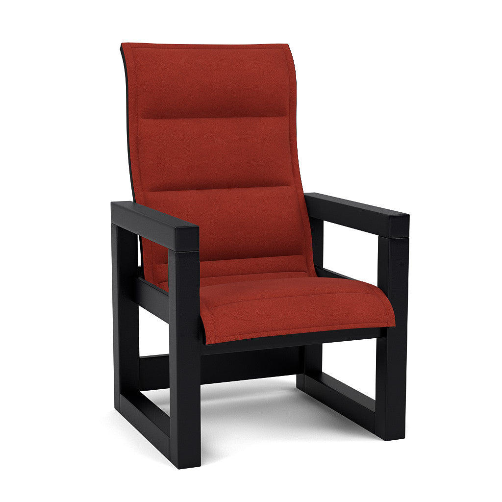 Frame Padded Sling Dining Chair