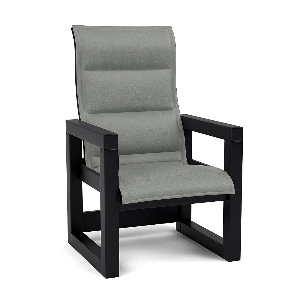 Frame Padded Sling Dining Chair