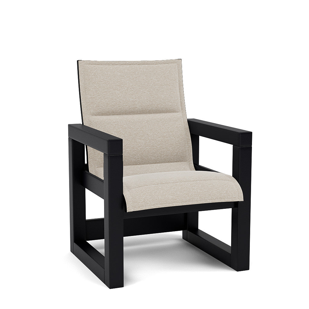 Frame Padded Sling Dining Chair