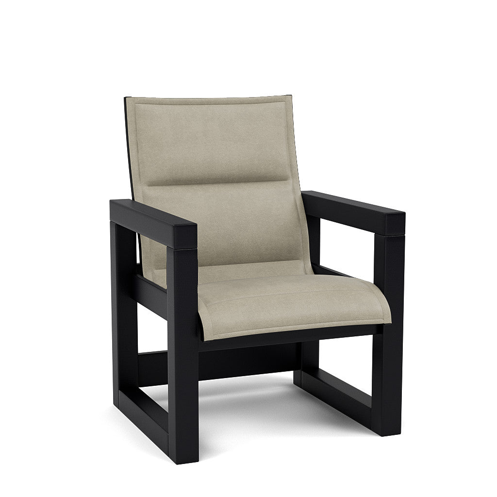 Frame Padded Sling Dining Chair