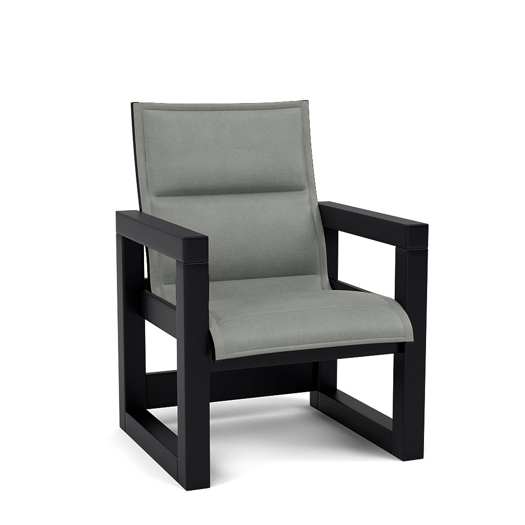 Frame Padded Sling Dining Chair