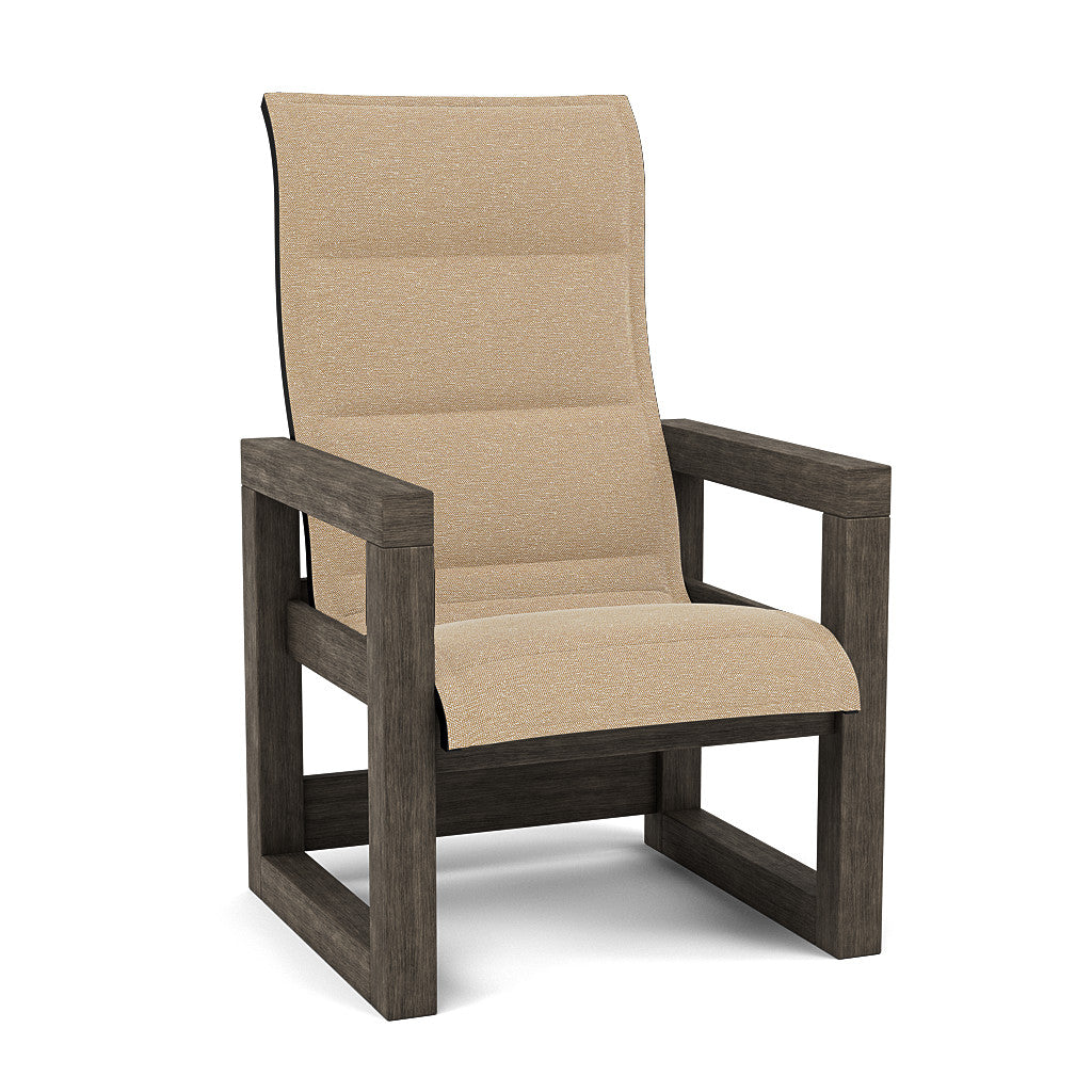 Frame Padded Sling Dining Chair