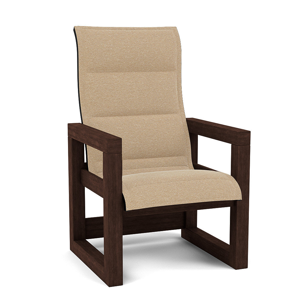 Frame Padded Sling Dining Chair