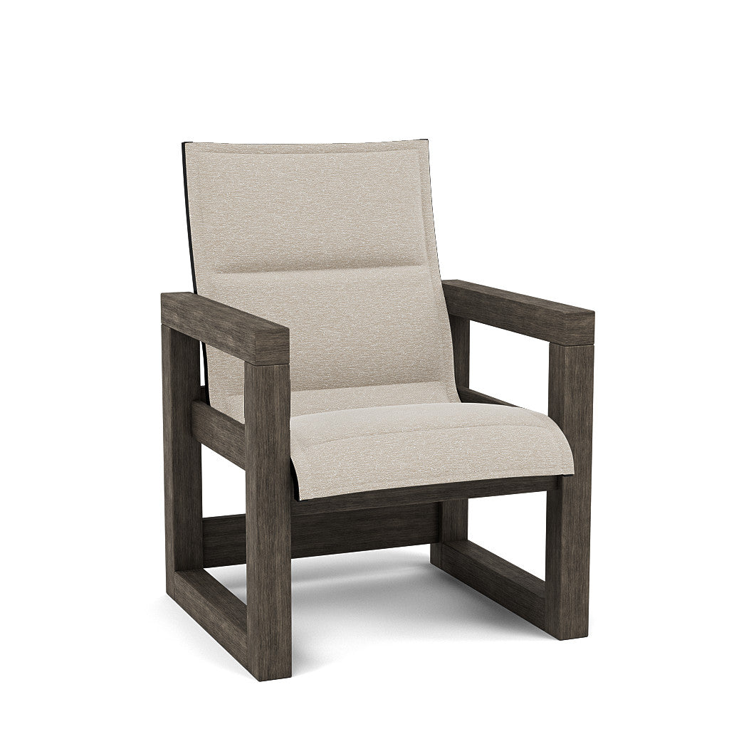 Frame Padded Sling Dining Chair