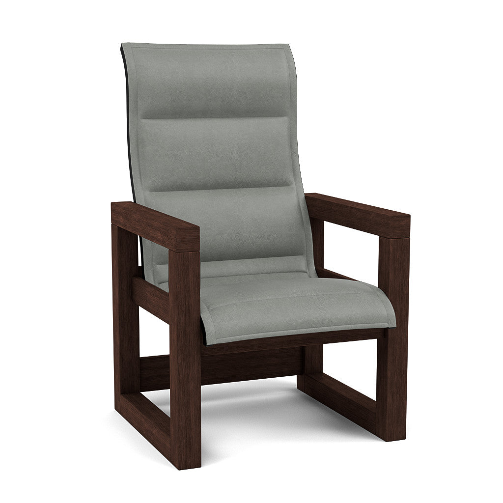 Frame Padded Sling Dining Chair