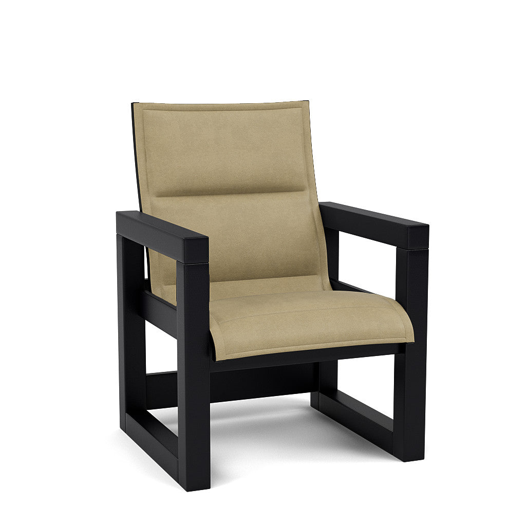 Frame Padded Sling Dining Chair