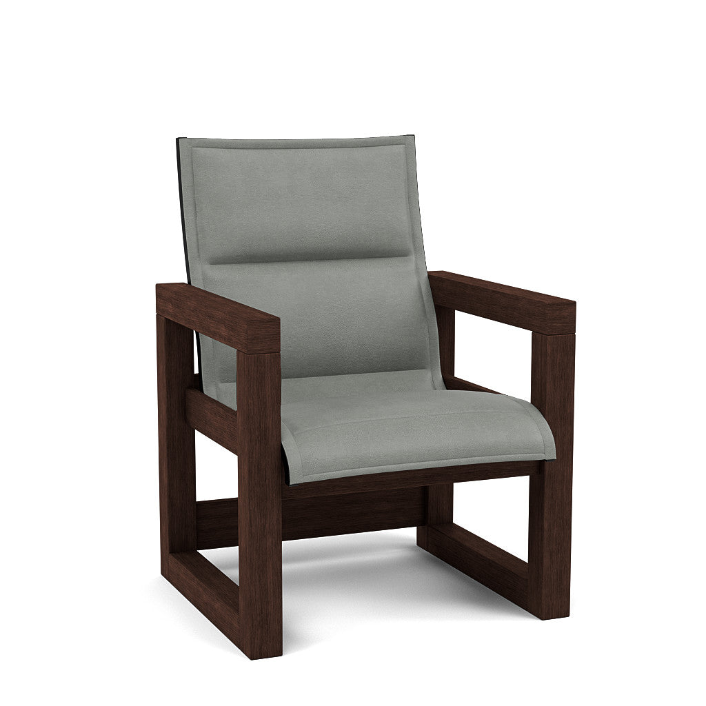 Frame Padded Sling Dining Chair