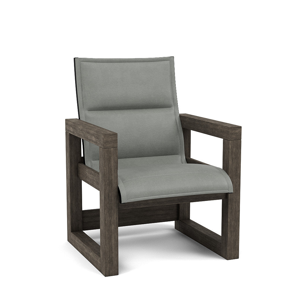Frame Padded Sling Dining Chair
