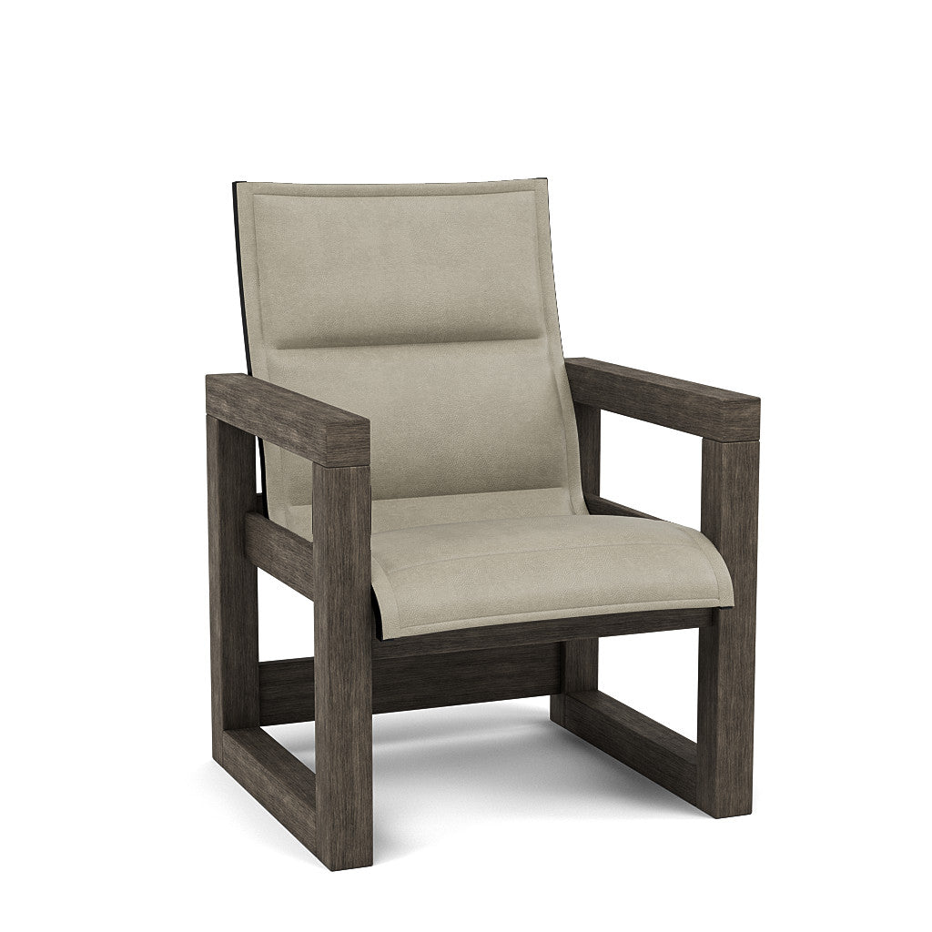 Frame Padded Sling Dining Chair