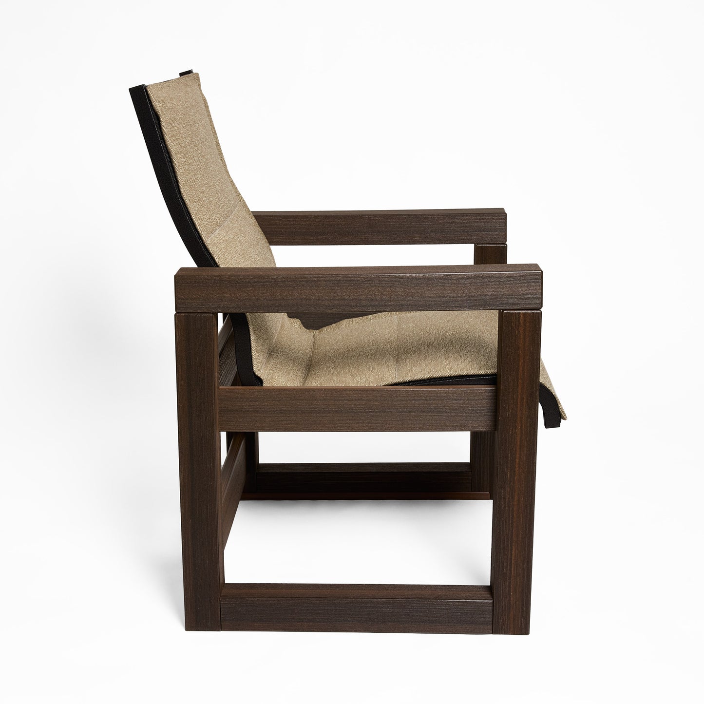 Frame Padded Sling Dining Chair
