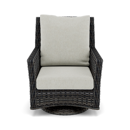 Inverness Club Swivel Glider With Sunbrella Cushions